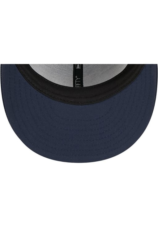 Chicago Bears New Era NAVY DL Patch Stripe 9FIFTY Snapback Hat