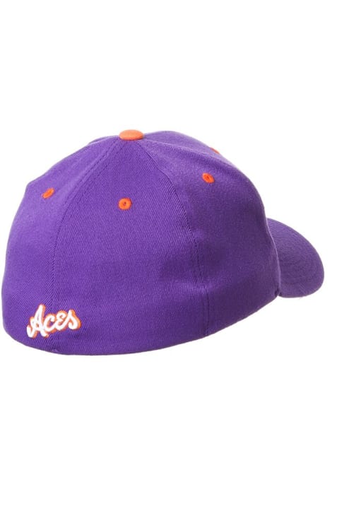 Evansville Purple Aces Mens ZH Stretchfit PURPLE Zephyr Flex Hat