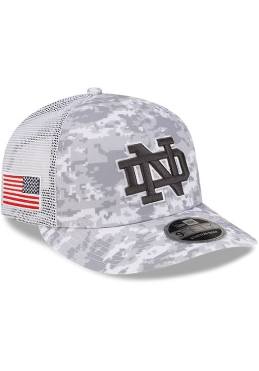 New Era Notre Dame Fighting Irish White Digi Camo LP Stretch