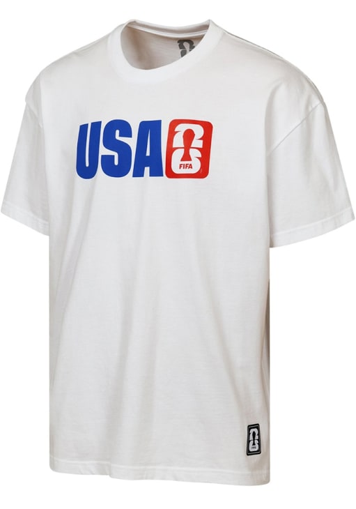 FIFA USA White World Cup 26 Livery Short Sleeve T Shirt - 42876550