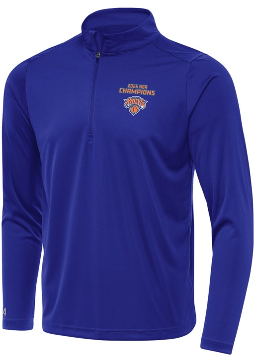 Antigua New York Knicks Mens DARKBLUE 2026 NBA Champion Tribute