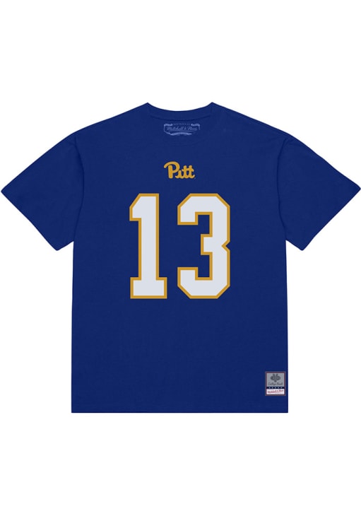 Dan Marino Pitt Panthers BLUE Dan Marino 13 Football Shirzee Short
