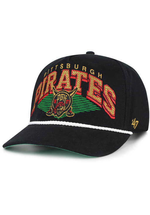 47 Pittsburgh Pirates BLACK City Connect Pomona Adjustable Hat