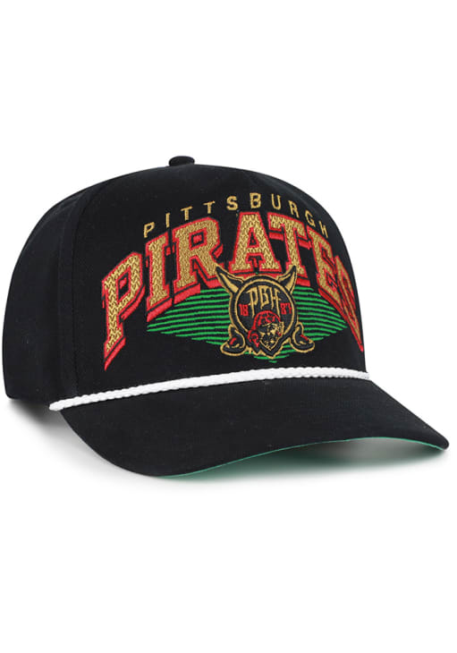 47 Pittsburgh Pirates BLACK City Connect Pomona Adjustable Hat
