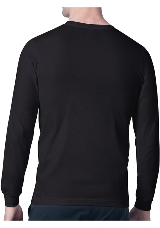 Starter Tampa Bay Buccaneers Logo Long Sleeve T Shirt BLACK - 43440681