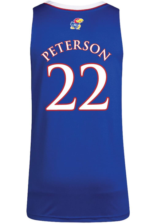Darryn Peterson Mens ROYAL Kansas Jayhawks NIL Name And Number