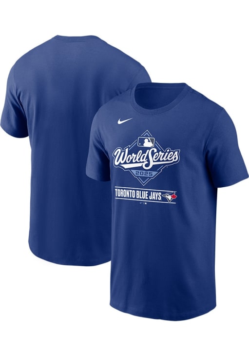 47 World Series Tシャツ M ドジャース　ブルージェイズ Nike Toronto Blue Jays ROYAL 2025 World Series Participant Icon