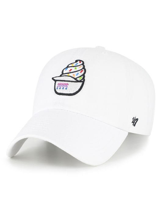47 Kansas City Royals White City Connect Ice Cream Helmet Clean Up