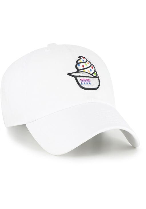 47 Kansas City Royals White City Connect Ice Cream Helmet Clean Up