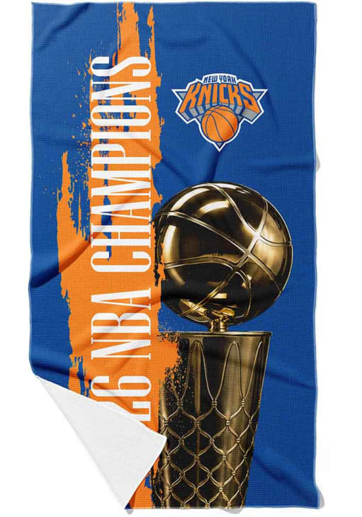 New York Knicks ROYAL 2026 NBA Champions Sand Free Waffle Weave