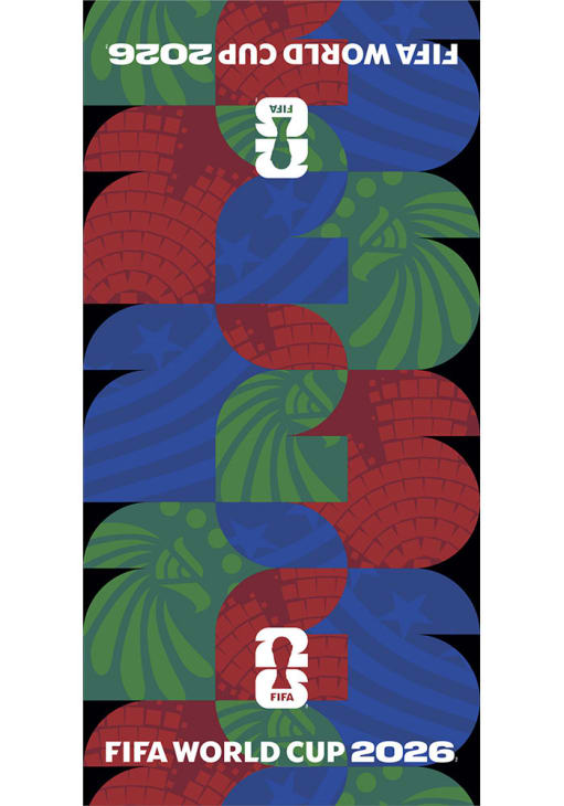 FIFA BLACK World Cup 2026 Hand Beach Towel - 4604807