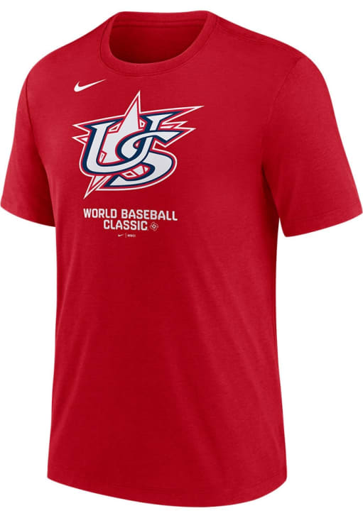 WBCチャンピオンTシャツ（ナイキ　LEGENDS）US Sサイズ Nike USA Red Logo Triblend World Baseball Classic Short Sleeve