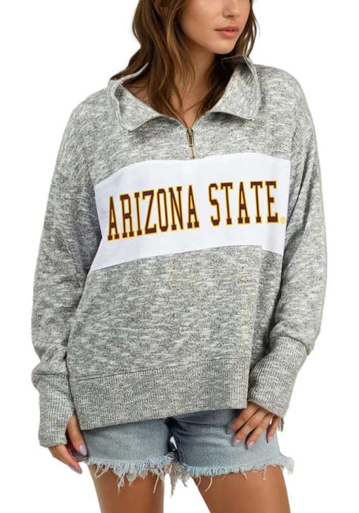 Womens ATHLETICGREY Sun Devils Arizona State Sun Devils Classic