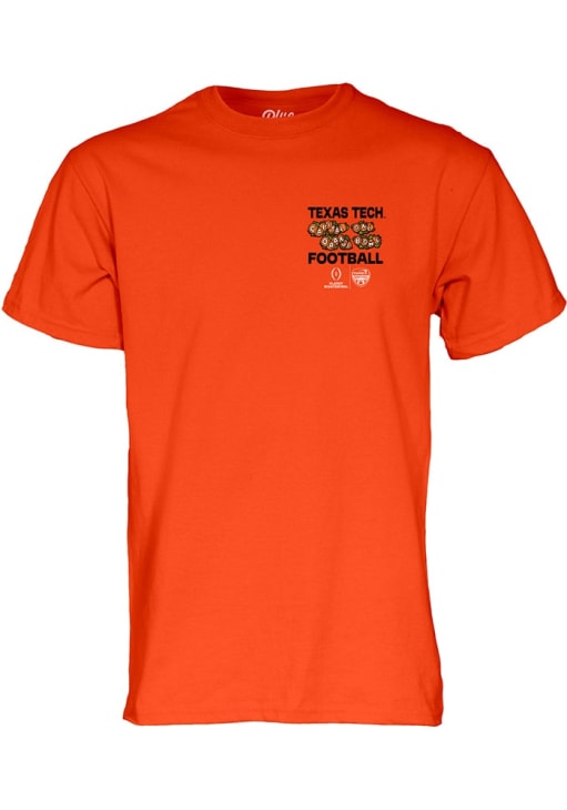 Blue 84 Texas Tech Red Raiders ORANGE 2026 Orange Bowl Short