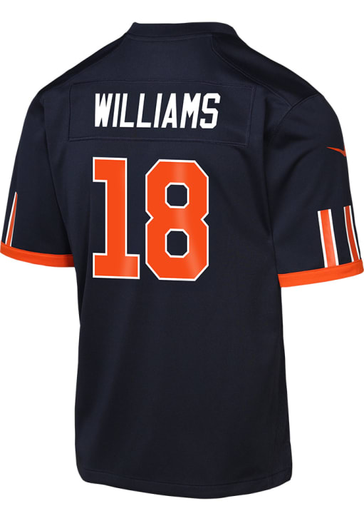 Chicago Bears Caleb Williams Youth Rivalries Replica NAVY Nike