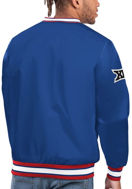 Starter Kansas Jayhawks Mens Big 12 Tournament ROYAL Pullover