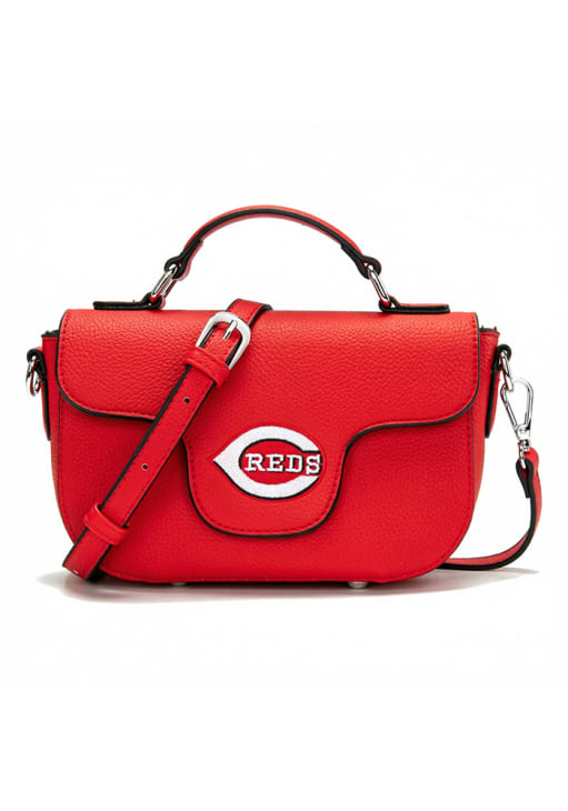 Cincinnati Reds Red Fold Over Shoulder Purse - 4751351