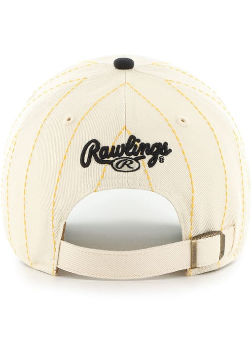 帽子 PPPTAA 47 Pittsburgh Pirates White Rawlings Pin Stripe Clean Up