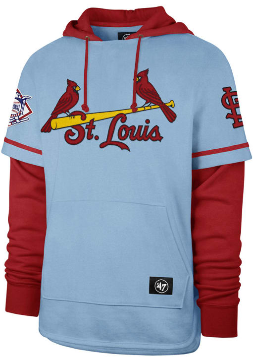 47 St Louis Cardinals Mens LIGHT BLUE Trifecta Shortstop Long