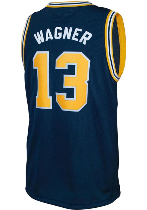Moritz Wagner Mens BLUE Michigan Wolverines College Classic Name