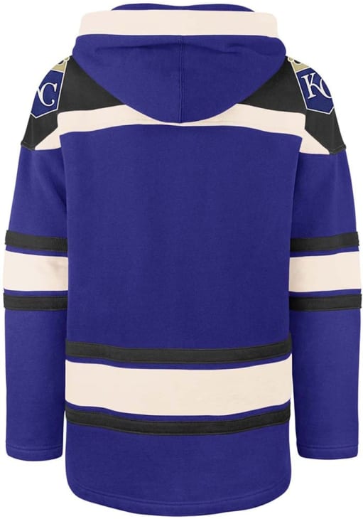 47 Kansas City Royals Mens ROYAL Superior Lacer Long Sleeve