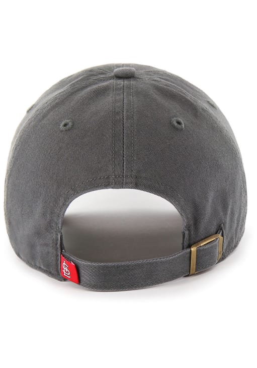 47 St Louis Cardinals CHARCOAL Clean Up Adjustable Hat - 480000468