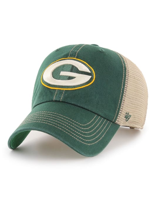 47 Green Bay Packers GREEN Trawler Clean Up Adjustable Hat - 480000655