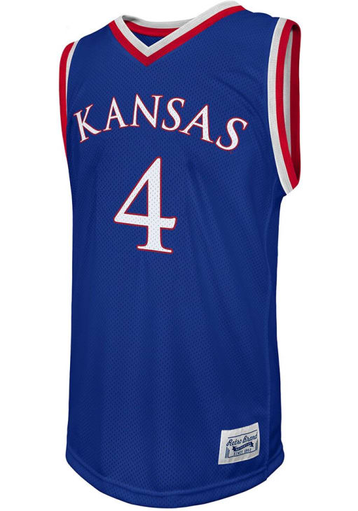 Kansas Jayhawks Devonte Graham Youth ROYAL Replica Basketball