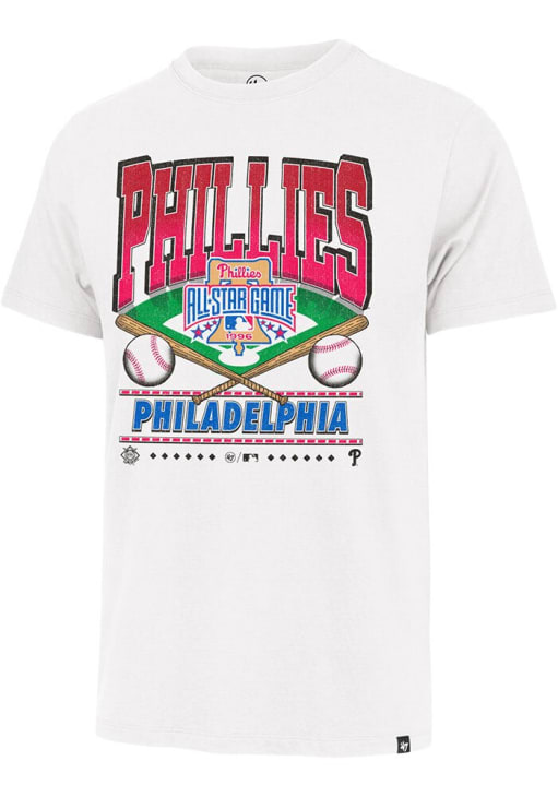 47 Philadelphia Phillies White Straight Shot Franklin Short Sleeve