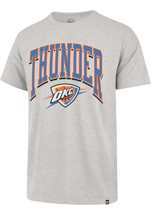 47 Oklahoma City Thunder GREY Walk Tall Franklin Short Sleeve