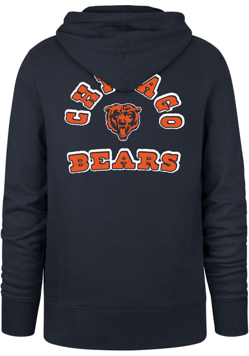 新品　CHICAGO BEARS HOODIE Lサイズ フレンチ・テリー 47 Chicago Bears Mens NAVY Comeback Backer Headline Hoodie - 480007199