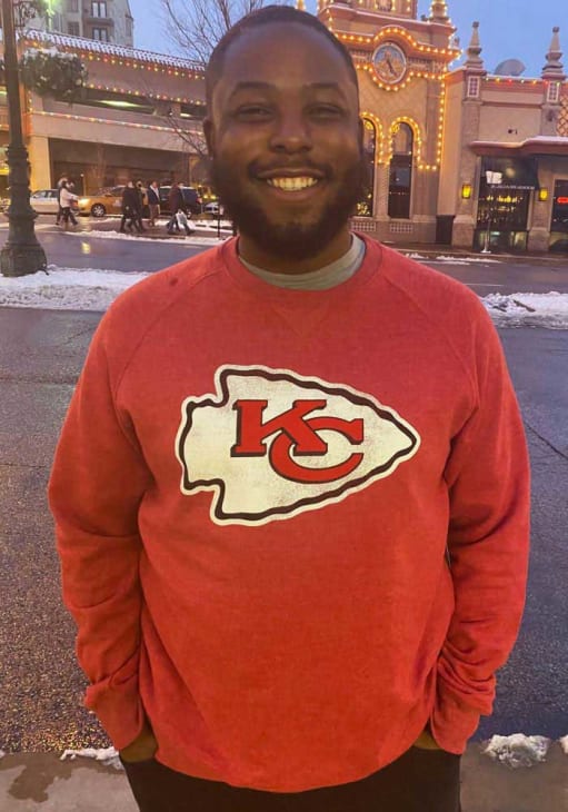 47 Kansas City Chiefs Red Imprint Match Long Sleeve Fashion T