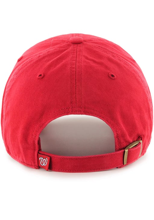 47 Washington Nationals Red Clean Up Adjustable Hat - 48004837 display picture 1
