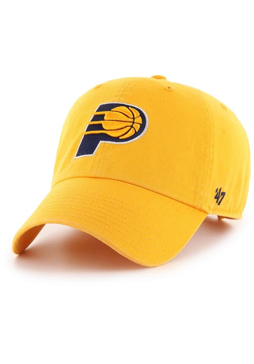 47 Indiana Pacers YELLOW Clean Up Adjustable Hat - 48004992