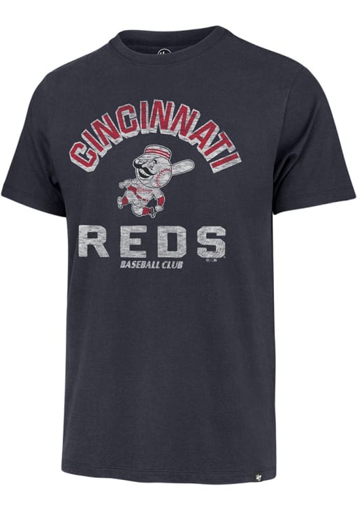 47 Cincinnati Reds BLACK Retrograde Franklin Short Sleeve Fashion