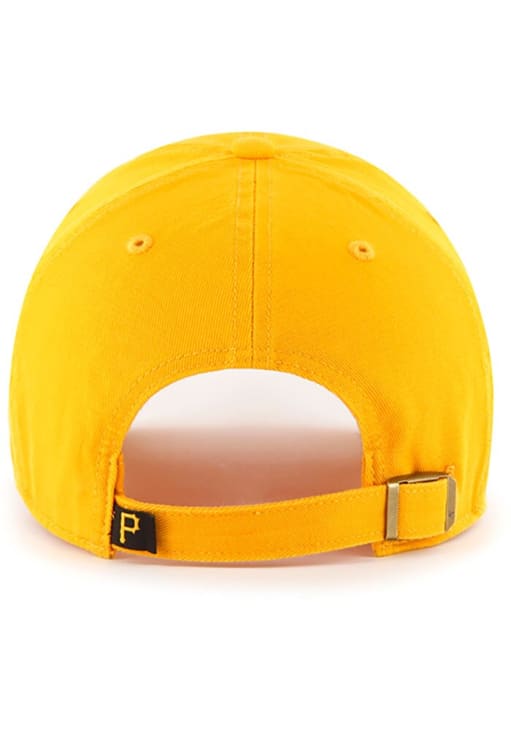 47 Pittsburgh Pirates YELLOW Clean Up Adjustable Hat - 48010095