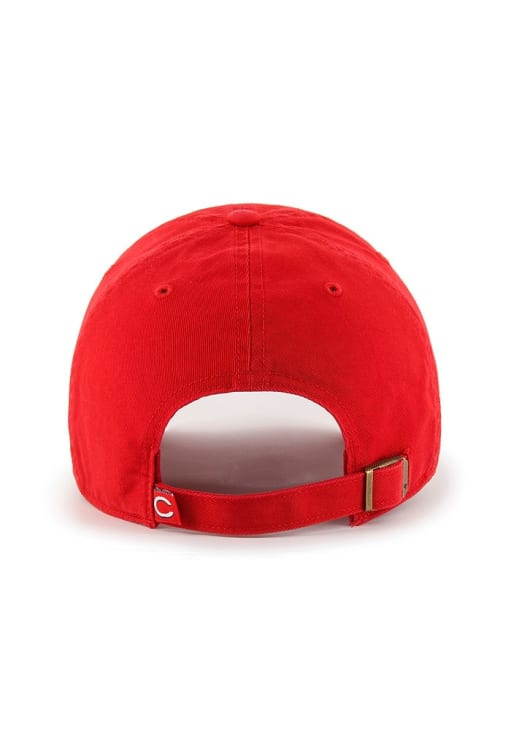 47 Cincinnati Reds Red Clean Up Design Adjustable Hat - 48011038