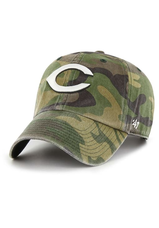 47 Cincinnati Reds CAMO Clean Up Iconic Adjustable Hat - 48013661