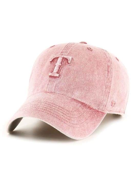 Pink Distressed Texas Cader Hat Pink Cadillac Velvet Trucker – Txers main image 4