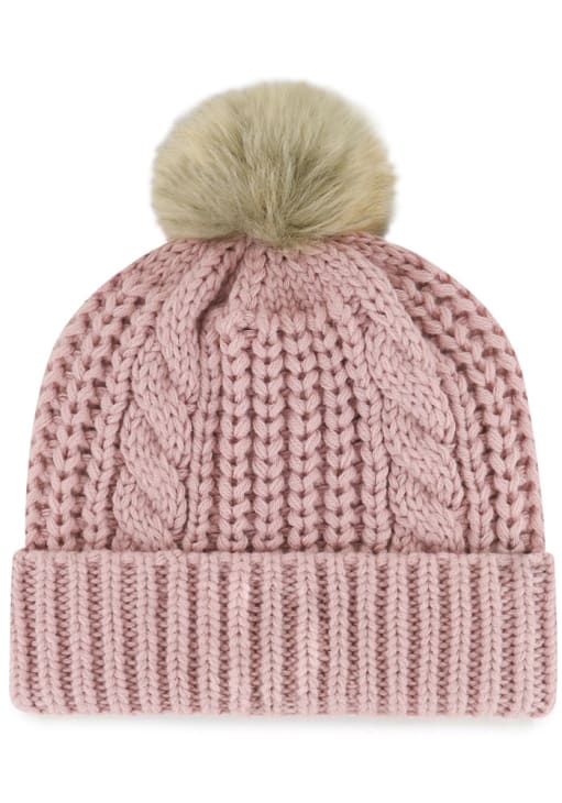 Green Bay Packers 47 Womens PINK Meeko Cuff Knit Hat - 48015302