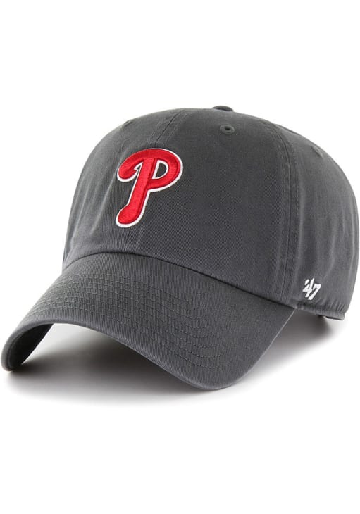 47 Philadelphia Phillies CHARCOAL Clean Up Adjustable Hat - 48015710 47 Philadelphia Phillies CHARCOAL Clean Up Adjustable Hat - 48015710
