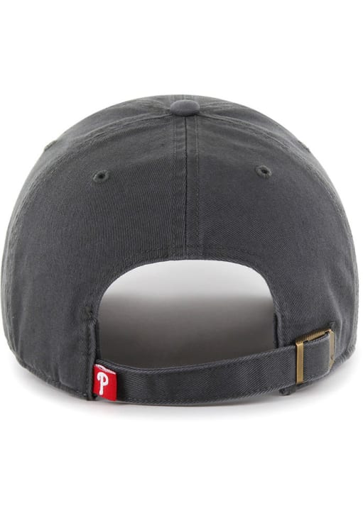47 Philadelphia Phillies CHARCOAL Clean Up Adjustable Hat - 48015710