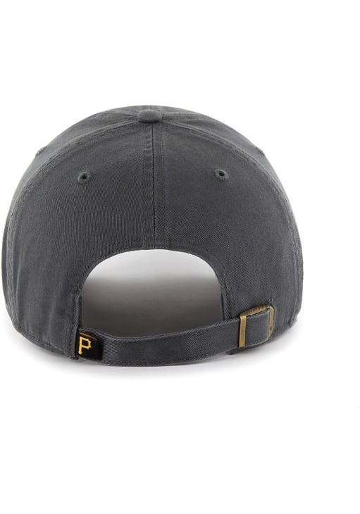 47 Pittsburgh Pirates CHARCOAL Clean Up Adjustable Hat - 48015715