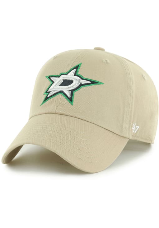 47 Dallas Stars KHAKI Clean Up Adjustable Hat - 48015851