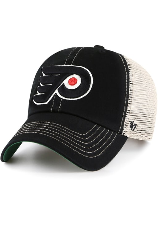 47 Philadelphia Flyers BLACK Trawler Clean Up Adjustable Hat