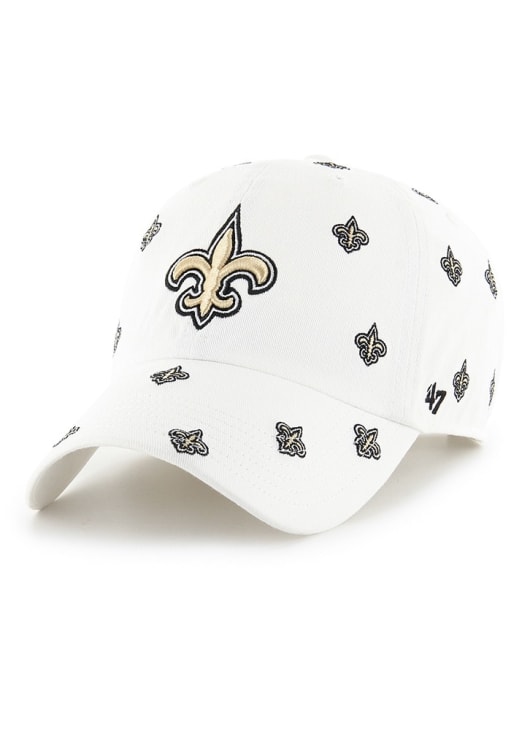 New Orleans Saints 47 Womens White Confetti Clean Up  display picture 3