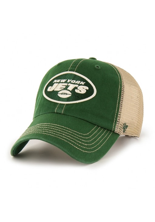 47 New York Jets GREEN Trawler Clean Up Adjustable Hat - 48016519
