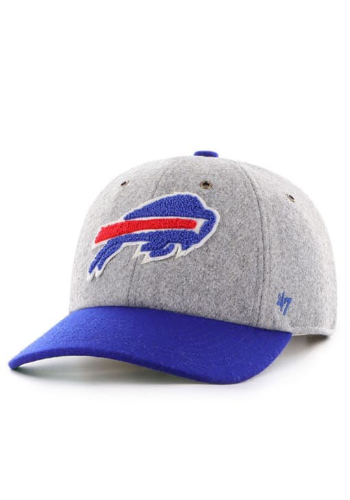 47 Buffalo Bills GREY Off Campus Clean Up Adjustable Hat - 48016662