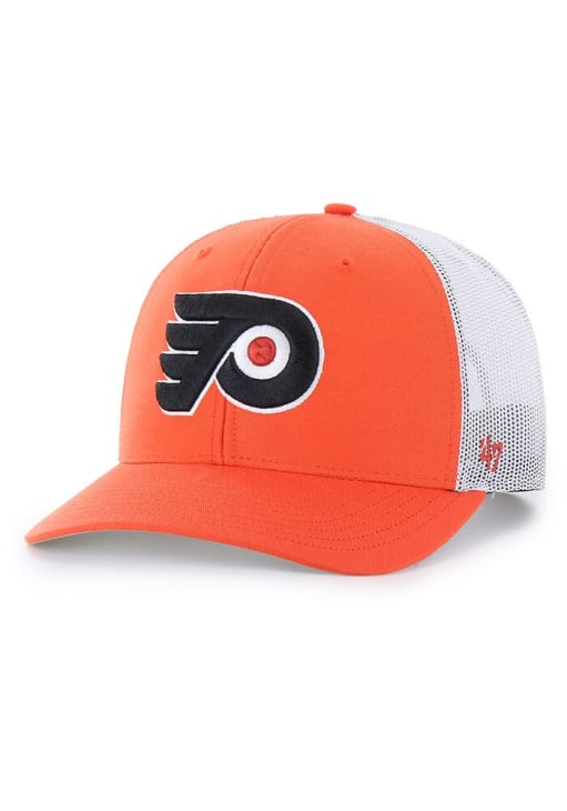 47 Philadelphia Flyers ORANGE Trucker Adjustable Hat - 48017571