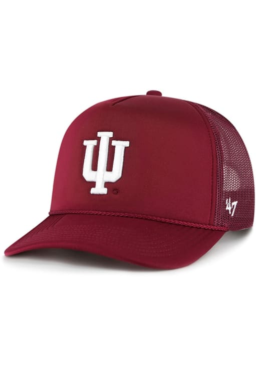 47 CARDINAL Indiana Hoosiers Foam Front Mesh Trucker Adjustable
